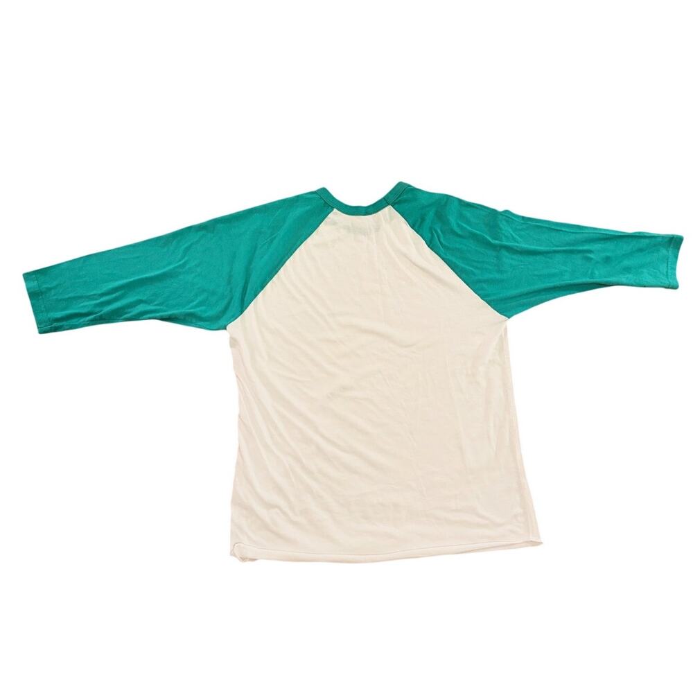 American Apparel: The 50/50 Tee Green and White - Picture 4 of 4